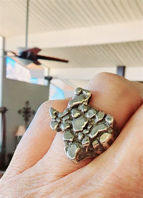 RARE James Avery Vintage Texas Nugget Sterling Silver… - Gem