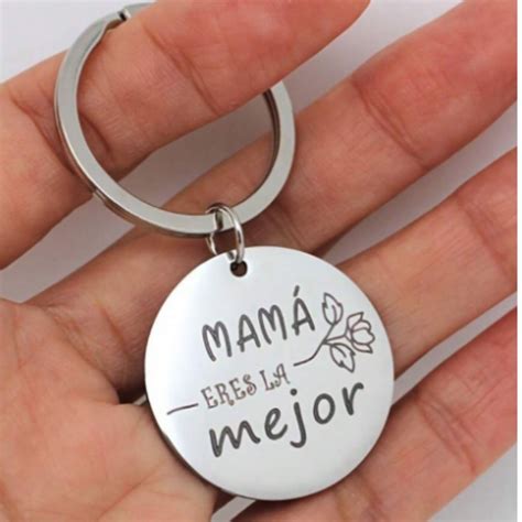 Mama Eres La Mejor, Spanish Espanol Keychain-momgifts-8