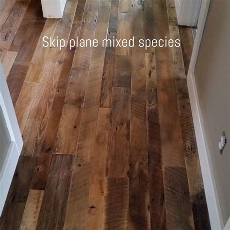 Reclaimed Barn Wood Flooring for a Rustic Bathroom