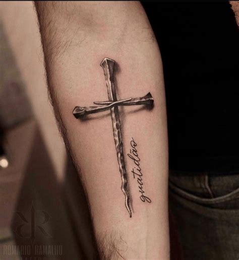 Pin by Gail Schmidt on My Style in 2025 | Cross tattoo for men, Arm ...