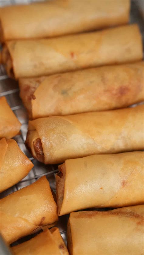 Egg Rolls – Make CRISPY Take-Out Egg Rolls - CJ Eats Recipes