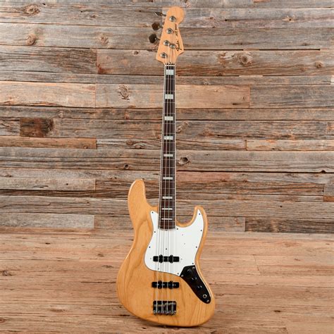 Fender Japan JB-75 Jazz Bass Reissue Natural 1996 - Chicago Music Exchange