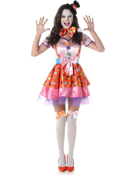 Colourful clown costume for women: This clown costume for women ...