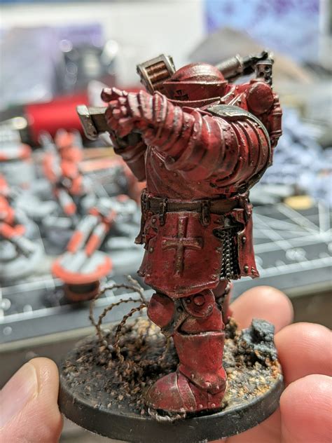 3D Printable Trench Crusade - Red Brigade Heavy Mechanized Infantry ...
