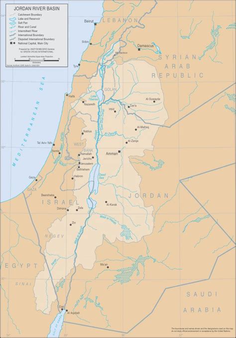 World Maps Library - Complete Resources: Jordan River Maps