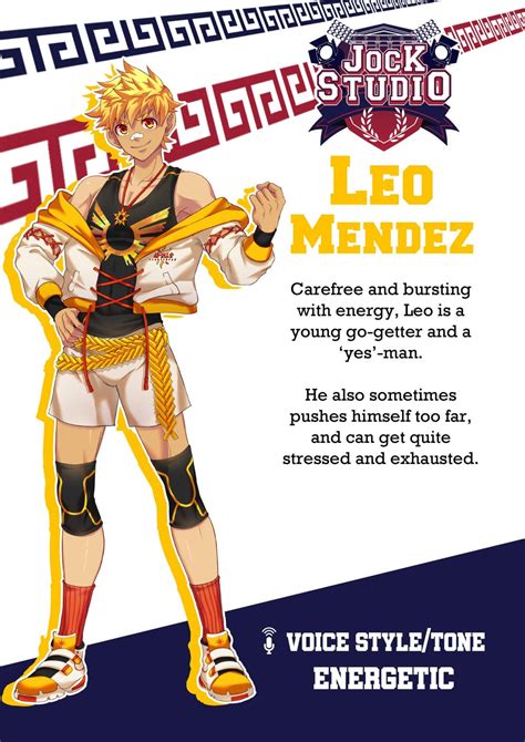 Jock Studio character and voice description : r/campbuddy