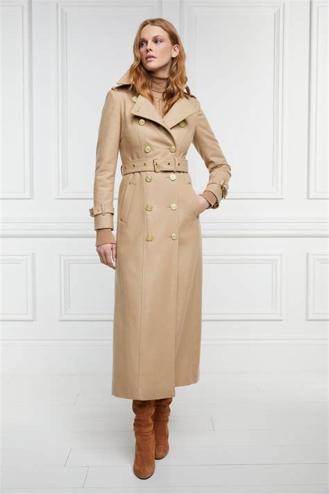 Full Length Marlborough Trench Coat (Camel) – Holland Cooper