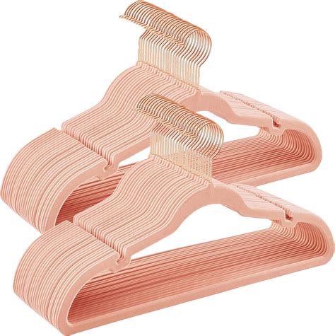 Amazon.com: SONGMICS Velvet Hangers 50 Pack, Non-Slip Clothes Hangers ...