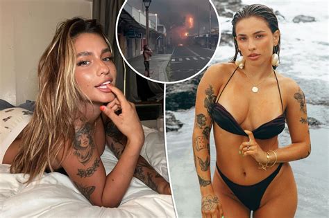 Onlyfans model sells $10 nudes to help victims of the Maui wildfires