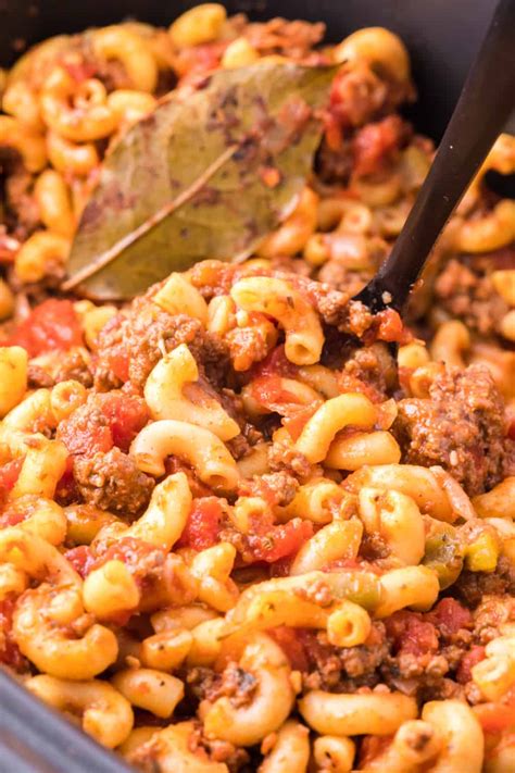 Crockpot Goulash | Rachel Cooks®
