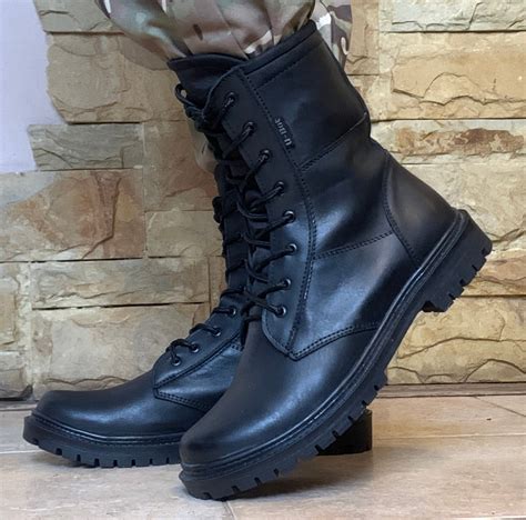 Black Military Combat Boots