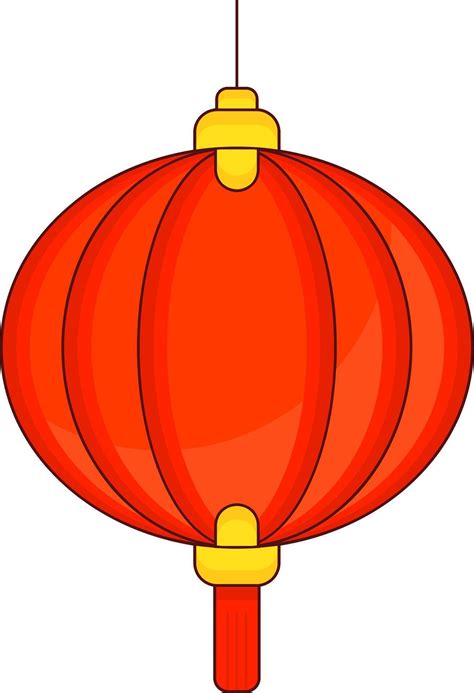 Chinese lantern clip art illustration 52258411 Vector Art at Vecteezy