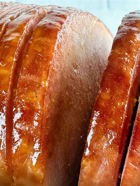 Brown Sugar Ham Glaze (3-ingredient ham glaze) - Seasoned Sprinkles