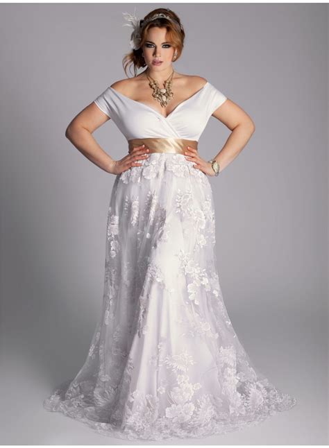 Vintage Wedding Dresses For Plus Size Brides - bestweddingdresses - plus size retro wedding dress