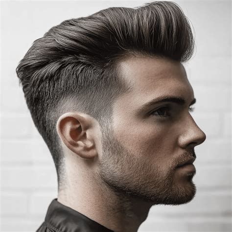 Modern Pompadour Hairstyle vs. Old School Pompadour - VAGA men's magazine