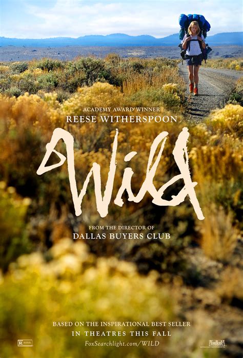 The poster for the movie 'Wild' starring Reese Witherspoon was just ...