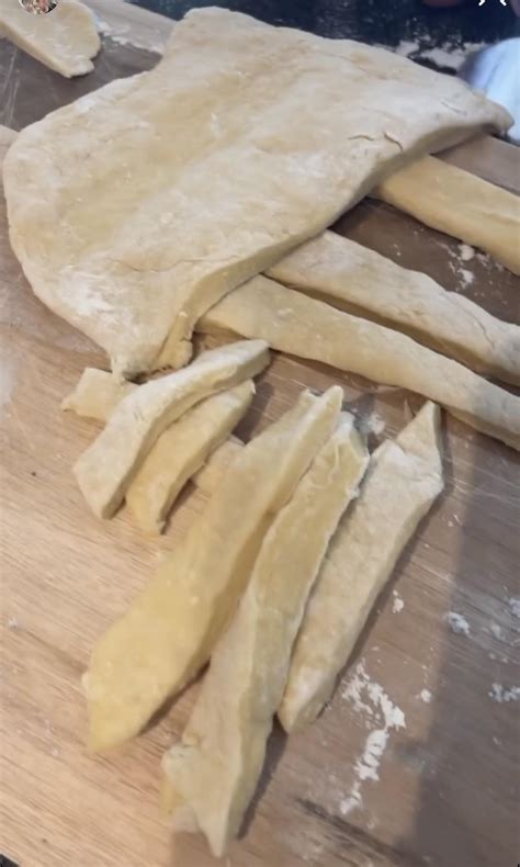 "Attempting to make my own noodles. Trying to figure out how thin to ...