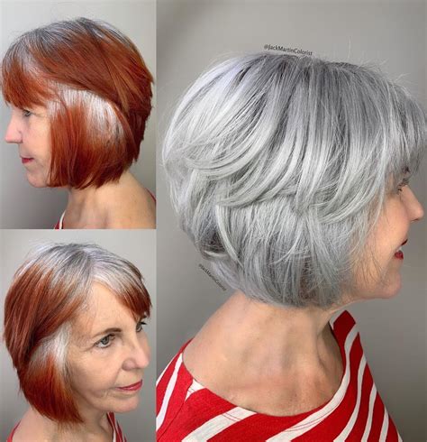 How to embrace the transition to gray hair while going gray ...