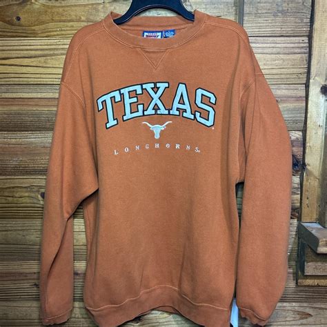 Varsity Athletic Texas Longhorns Sweater #vintage... - Depop