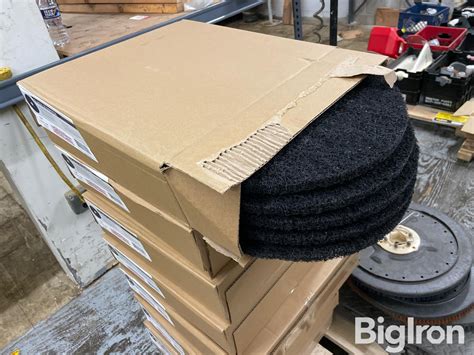 Essex Silver Line Black Stripper Floor Maintenance Pads BigIron Auctions