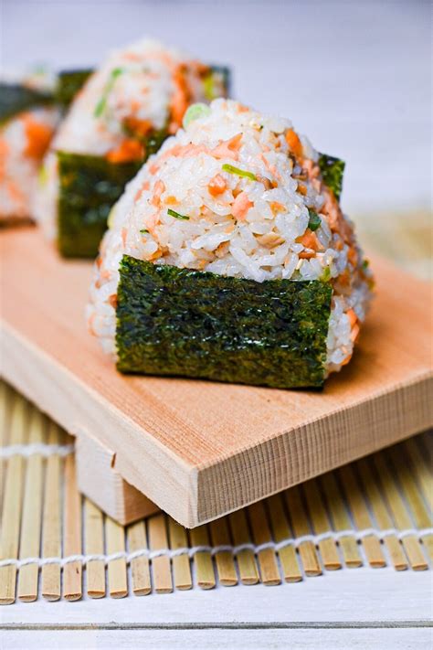 Salmon Onigiri Rice Balls Recipe - Traditional Japanese Delicacy