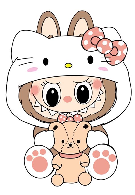 Labubu Classic Pose – Hands Down Cool | Hello kitty drawing, Cute ...