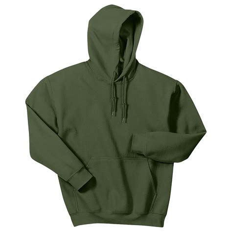 Gildan 18500 Heavy Blend Hooded Sweatshirt - Military Green | Full Source