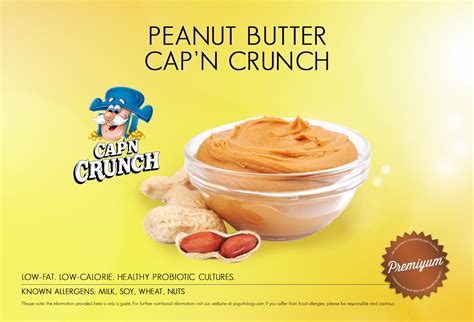 Peanut Butter Cap'n Crunch | Yogurtology®