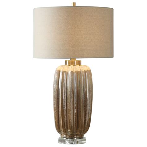 Uttermost Table Lamps Gistova Gold Table Lamp | Mueller Furniture ...