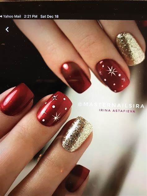 Pin by Peggy Powell on Nail art | Christmas gel nails, Christmas nails ...