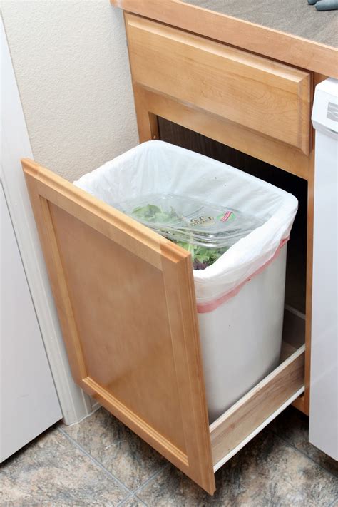 Pull Out Trash Can Diy at Angus Champion blog