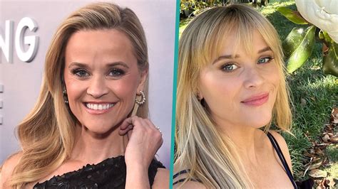 Reese Witherspoon Shows Off New Fringe Bangs In Stunning Selfie | Access