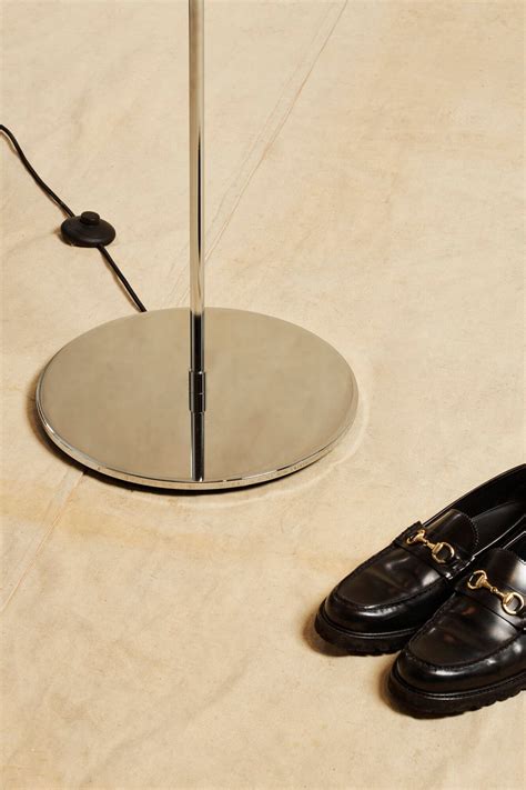 GUBI Multi-Lite floor lamp, chrome - white | Finnish Design Shop