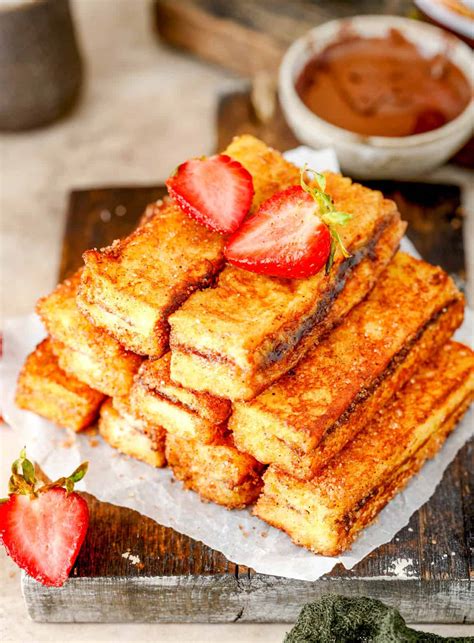 Nutella French Toast Sticks - Tornadough Alli