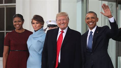The Obamas and Trumps Pose for Picture at the White House | Teen Vogue
