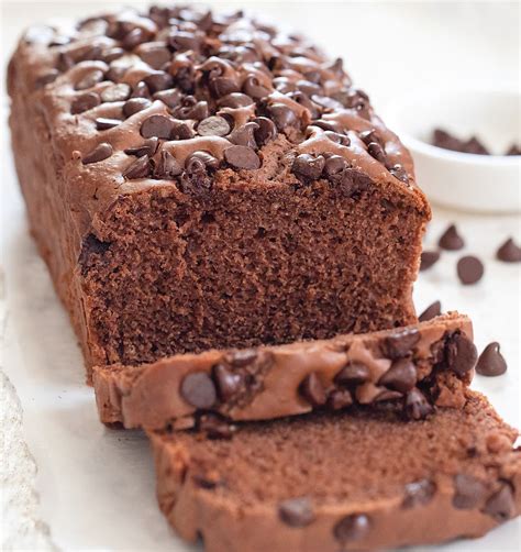 2 Ingredient Chocolate Bread (No Eggs, Butter or Oil) - Kirbie's Cravings
