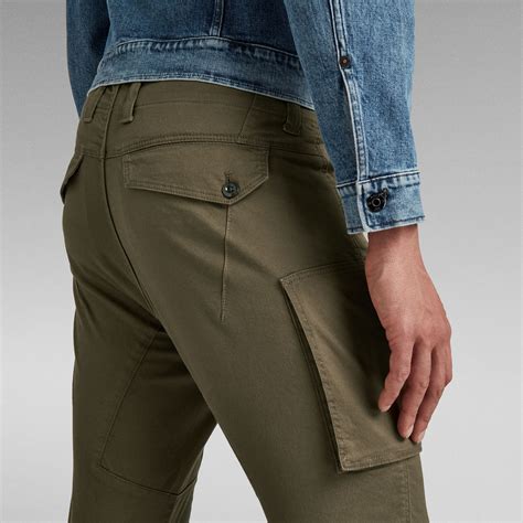 Zip Pocket 3D Skinny Cargo Pants | Green | G-Star RAW®