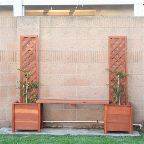 How To Build A Easy Beginner-Friendly DIY Planter Bench - Anika's DIY Life