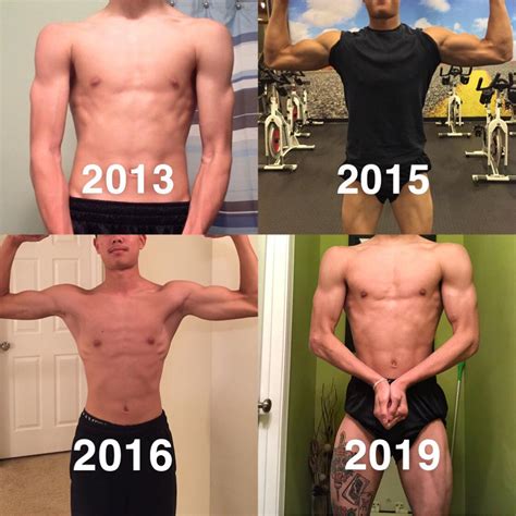 M/21/6’ 120lbs>155lbs>130lbs>145lbs Body buildings really hard when you ...