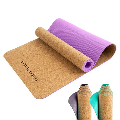 Custom Cork TPE Yoga Mat - fdmyoga