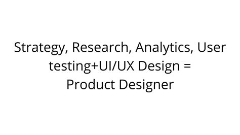 Product Designer Job Description: Explanations and Examples