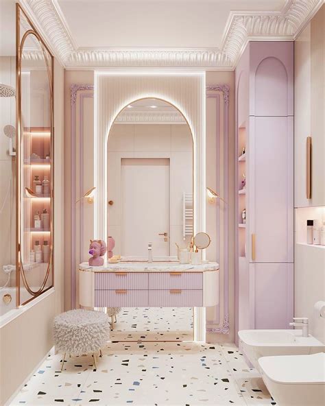Pink Bathroom Decorating Ideas Happy New Year And The Pink (Tile)
