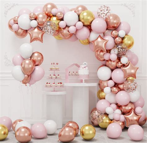 Pink And Gold Wedding Decorations