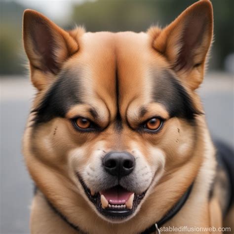 Angry Dog Barking | Stable Diffusion Online