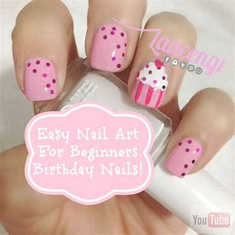 Easy nail art designs for beginners 7 birthday nails – Artofit