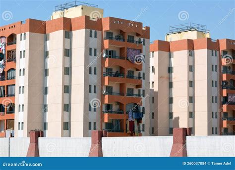 Egyptian Social Residential Buildings Inside a New Compound that Families of Slums Were Moved To ...