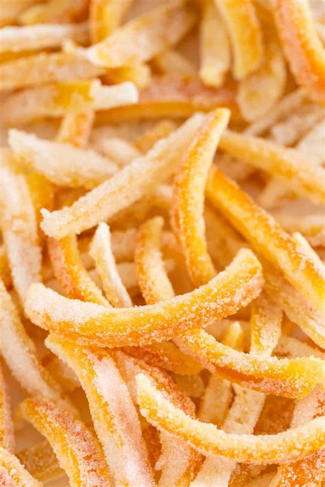 Candied Orange Peel (German Orangeat) - Plated Cravings