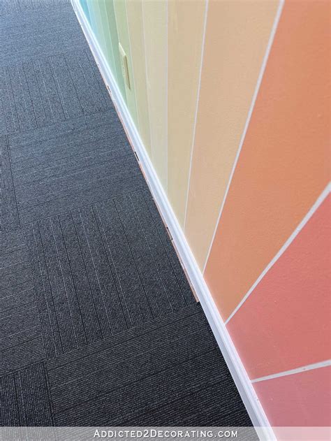 FLOR Carpet Tiles Installed In Home Gym - Addicted 2 Decorating®