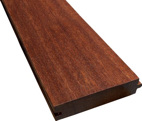 5/4 x 4 Mahogany (Red Balau) Wood T&G Square-Edge Decking - Advantage ...