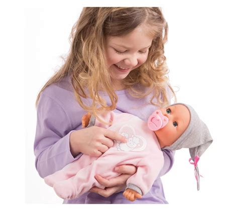 Ulba My Piccolina Interactive Baby Doll - QVC.com